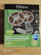 Taśma Led WiFi 2x5m sterowanie pilotem 