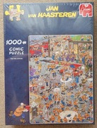 Puzzle Jumbo 1000 - Jan van Haasteren - Straż pożarna - IDEALNY/NOWY