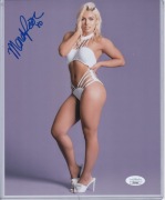 Mandy Rose WWE wrestling seksi oryginalny autograf certyfikat JSA