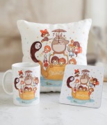 Studio Ghibli Totoro Mononoke Kiki prezent manga anime zestaw Poduszka kube