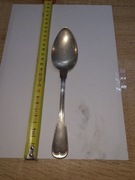 Łyżka stołowa srebrna XIX wiek