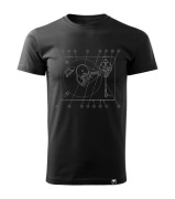 T-shirt męski niemodne.pl - grafika GRAMOFON