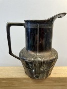 mlecznik 1910r Orivit AG kolonia art deco, posrebrzany - przetarcia srebra