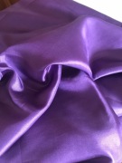 Cienki naturalny jedwab fioletowy