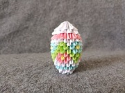 Pisanka Kwiaty Wielkanocna Origami Modułowe