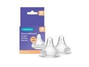 Lansinoh NaturalWave smoczek do butelki XS bardzo wolny przepływ 2 szt.