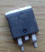 Triak T1635-600G 16A 600V 35mA D2PAK SMD