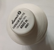 Nici Łucznik overlok białe elastyczne 4 szt