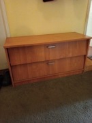 Uchylna szafka na buty niska