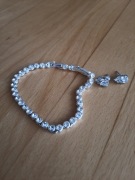 bransoletka + kolczyki zestaw komplet cyrkonie