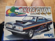 Model KILLER CUDA BARACUDA STREET ROD  - MPC -1:25 - UNIKAT!