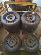4 Koła 205 55 R16 Opel Astra J Mokka Vectra Saab 5x105 6.5x16 56.6 ET39