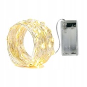 LAMPKI DRUCIKI 20 LED NA BATERIE LAMPKI CHOINKOWE