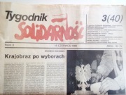 Tygodnik Solidarność 16 czerwca 1989 nr 3(40)