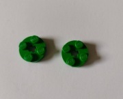 LEGO oryginalny element 4032 Płytka 2 x 2 okrągła z otworem na oś