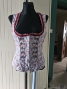 Kruger Madl kamizelka gorset bawarska ludowa octoberfest folk przebranie