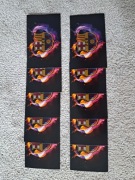 10 naklejek FC Barcelona football stickers