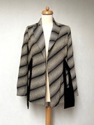 garnitur Michał Szulc oversize złoty beż ekstrawagancki unikat minimalizm 