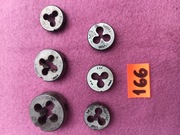 166. Zestaw 6 narzynek metrycznych M3 - M10, FWP