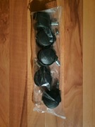 Zestaw 5 kółek do foteli obrotowych.