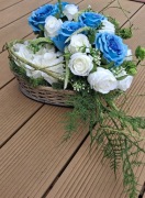 Stroik kompozycja serce na cmentarz 