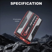 Booster rozruchowy Mocny Starter do auta Bateria do odpalenia pojazdu