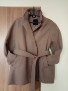 Elegancki płaszcz z paskiem kurtka MOHITO r. 38 