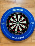 Zestaw do darta: tarcza Winmau Blade 6 + opona Winmau+akcesoria