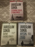 Jarosław Sokół 3 książki pakiet wyspa zero raport o końcu świata czerwona