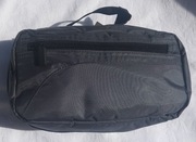 Męska szara kosmetyczka rozkładana z wieszakiem