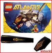 LEGO INSTRUKCJA + KLIN 45301pb012, 45705pb009 z zestawu 8058 stan BDB