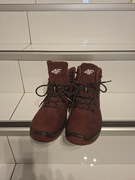Buty trekkingowe 4F bordo Nowe