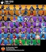 konto fortnite ikonik 55 skinow 