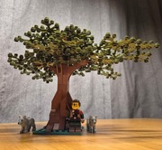 LEGO drzewo drzewko tree liście leaves