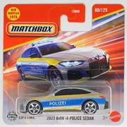 Matchbox 2023 BMW i4 Police Sedan