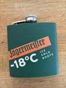 Jagermeister piersiówka Nowa stal nierdzewna