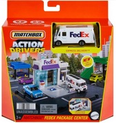 Matchbox  PRAWDZIWE PRZYGODY - Zestaw "FEDEX"-  Action Drivers (HLY62)