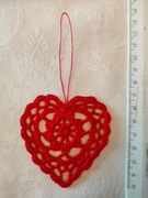 Serca szydełkowe serduszka małe