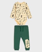 Sinsay Star Wars Gwiezdne Wojny Zestaw Body i Spodnie Dresowe Rozmiar 80