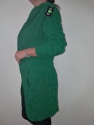 Swetr na jesienne wieczory - zielony rozm S/M