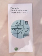 Powidzki Park Krajobrazowy mapa 2025 