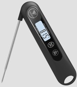 DOQAUS Cyfrowy termometr z sondą do dań z podświetlanym ekranem LCD