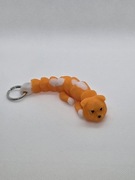 Brelok do kluczy rudy kotek
