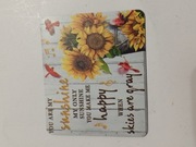 Magnes na lodówkę Słoneczniki 7x6 cm