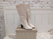 kozaki na słupku marki Bodyflirt Bonprix 40 wkładka 25,5 cm nowe ocieplane