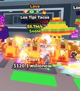 Steal a brainrot | LOS TIPI TACOS 4 MUTATIONS $46M 5.7M/S |