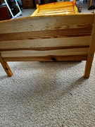 Łóżko sosnowe 90x200