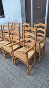 Krzesła komplet 6 szt + 2 fotele