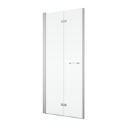 Drzwi prysznicowe składane, dwuczęściowe, lewe, Ronal SOLF1, 80x200 cm
