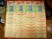 MAPA TOPOGRAFICZNA POLSKI, 32 szt., WZKart., Skala 1 : 100000, 1990-91